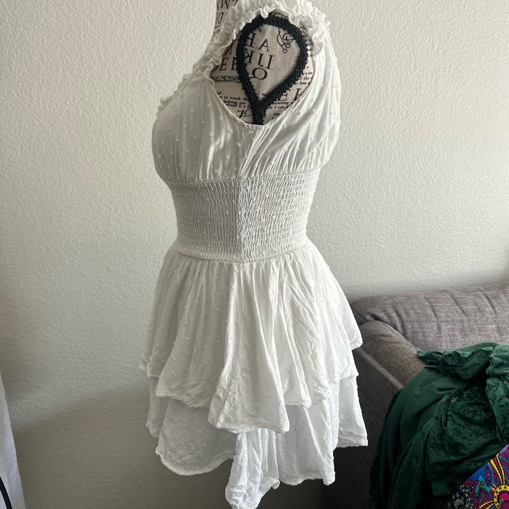 Princess Polly Elegant White romper - Picture 2 of 6